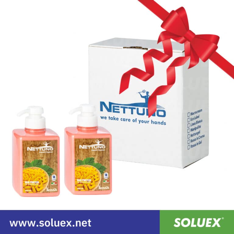 NETTUNO Handwaschcreme La Rossa - 1000 Ml Flasche, Für Stark Verschmutzte Hände